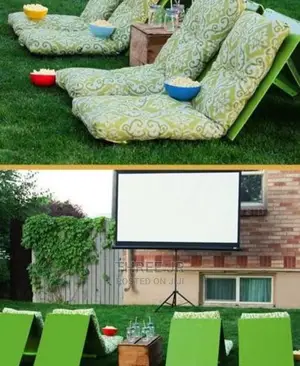 Outdoor Movie Sitting Make Fun With Kids at Home