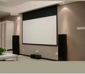 Electric Projection Screen In Stock. Best Set Up