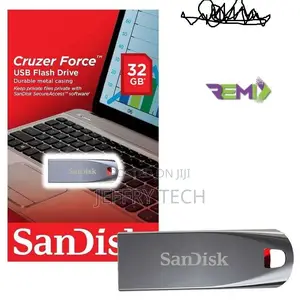 Sandisk Cruzer Force USB Flash Disk 32GB - Metallic