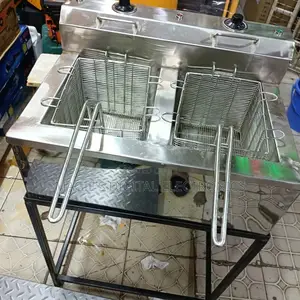 Improved Double Juakali Deep Fryer