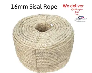 16mm X 200mtrs Thick Natural Sisal Rope.