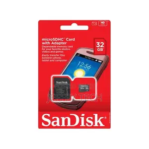 Sandisk 32GB, Micro SD - Black