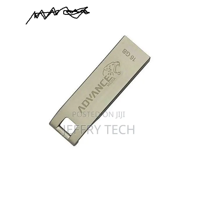 Advance USB Flash Disk 16GB - Metallic