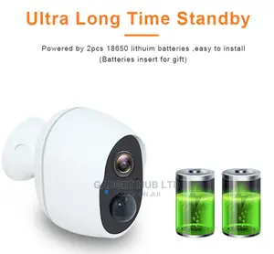 1 Month Battery Wireless CCTV Camera Longlife - Tuya Smart