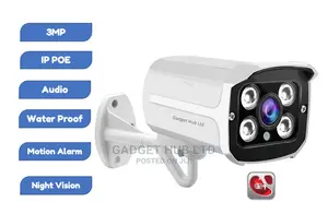 3mp IP Poe CCTV Bullet Camera CCTV With Voice