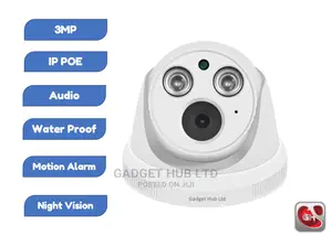 3mp IP Poe CCTV Dome Camera CCTV With Voice
