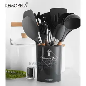 Silicone Spoons 1799/=( Black, Grey, Purple, Red)