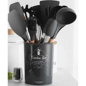 Silicone Spoons 1799/=( Black, Grey, Purple, Red)