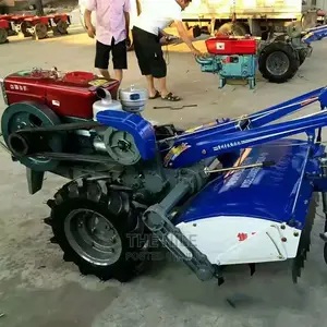 Walking Tractor With Plow