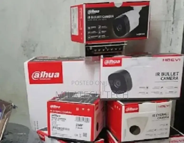 4 Dahua CCTV Camera 1080p Set New