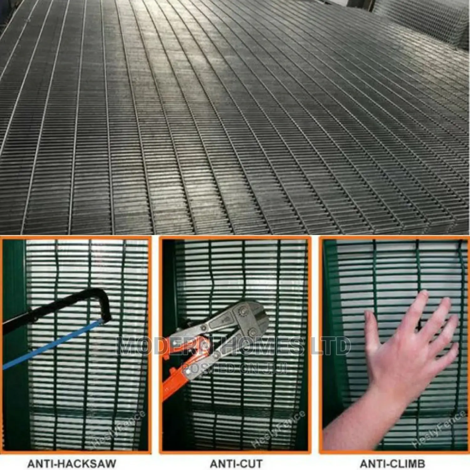 Extra High Security Anti Climb Fence