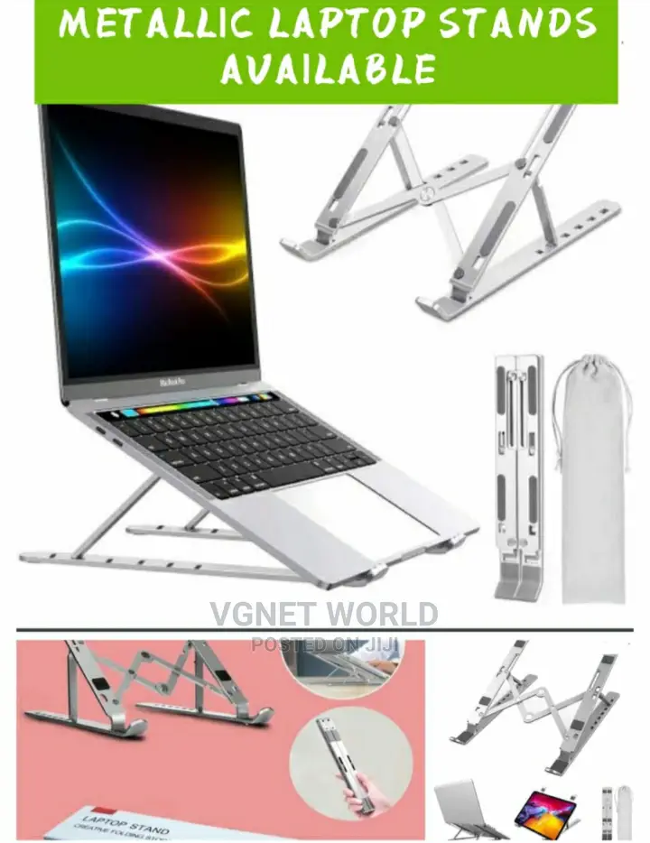Aluminium Adjustable/Foldable/Tablet and Laptop Stand.