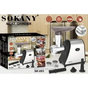 2500watts. Sokany Meat Mincer