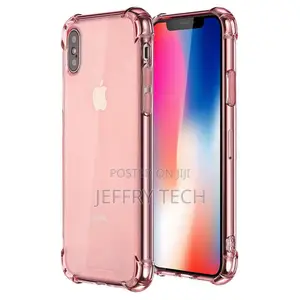 Shockproof Transparent Silicone TPU Phone Cases for iPhone X