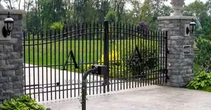 Modern Homes Adorned Gates
