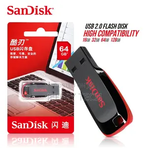 Sandisk Cruzer Blade CZ50 USB Flash Pen Drive 64GB