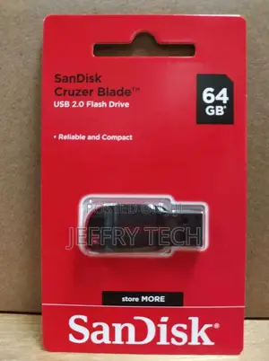 100% Original Sandisk Cruzer Blade SDCZ50 64GB USB Flash Dri