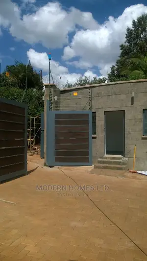 Modern Homes Wooden Clad Gates