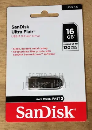 Sandisk Ultra Flair SDCZ73 16GB 3.0 USB Flash Drive