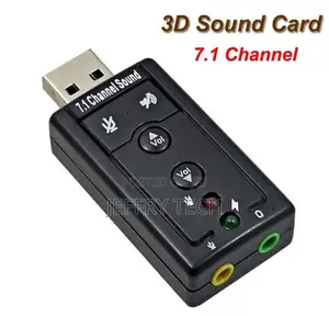 Generic Sound Card Adapter USB 7.1 Channel External Audio