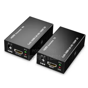 60M 3D 1080P 196ft HDMI Extender Over Single Cat5e/6 Rj45 Si