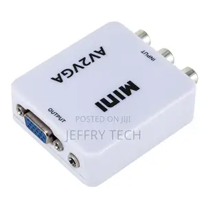 Rca Cvbs AV to VGA Adapter Av2vga Video Converter