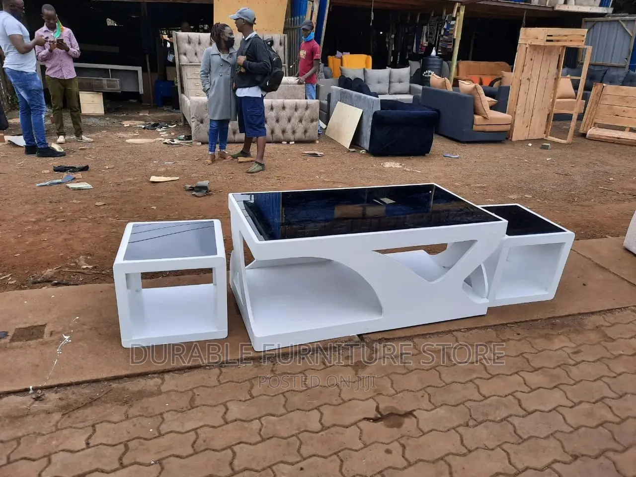 Coffee Table With 2stool