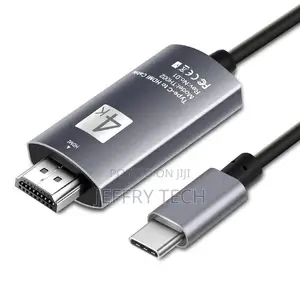 USB C to HDMI Cable 2 Meters, USB 3.1 Type C Thunderbolt 3 P