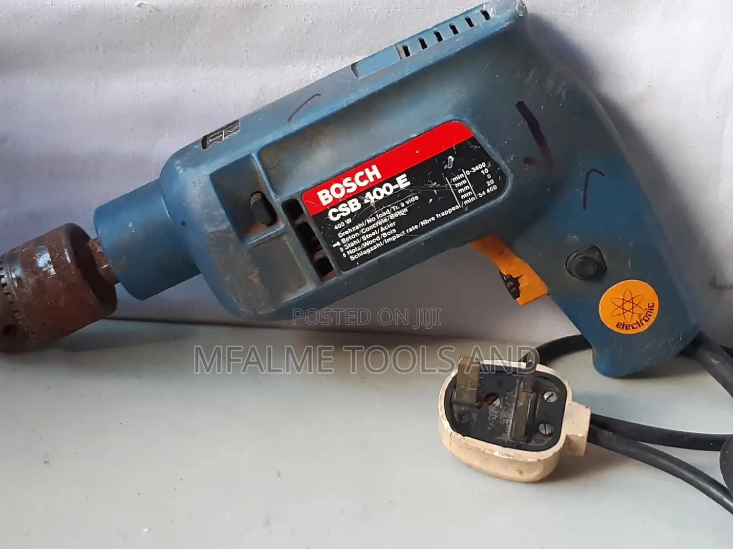 Hammer Drill - Genuine Bosch 400W, 240V - Ex-uk