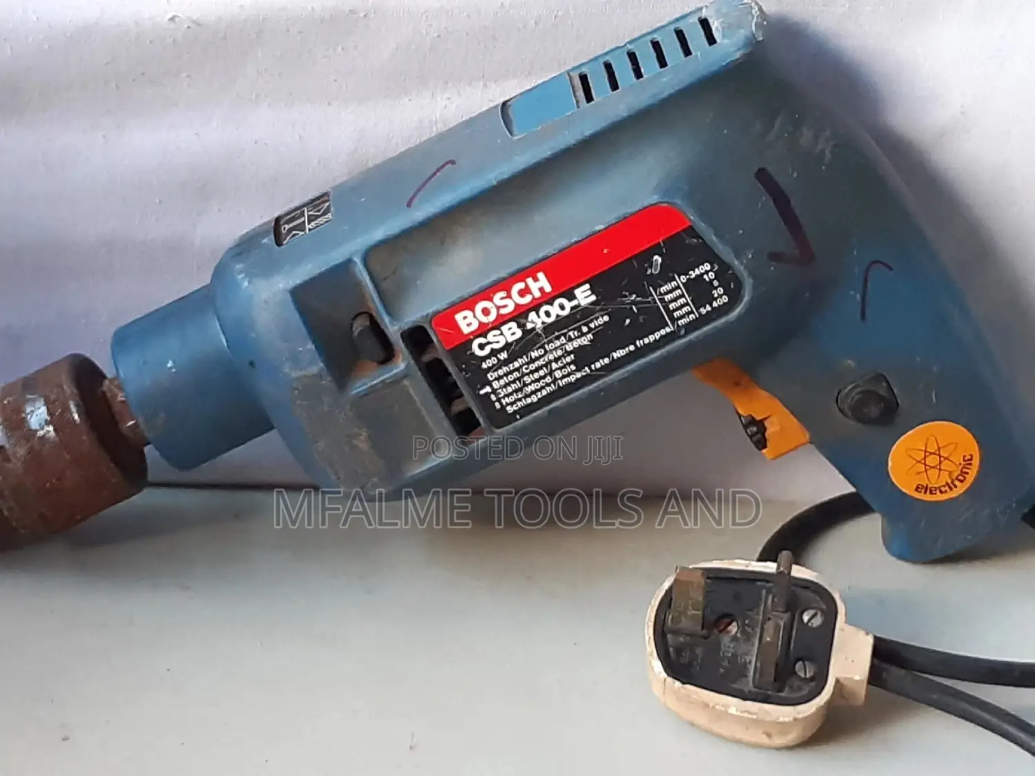 Hammer Drill - Genuine Bosch 400W, 240V - Ex-uk