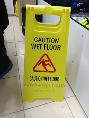 Caution! Wet Floor Sign