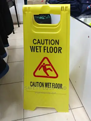 New Wet Floor Warning Boards