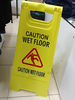 Warning Boards for Slippery/Wet Floor