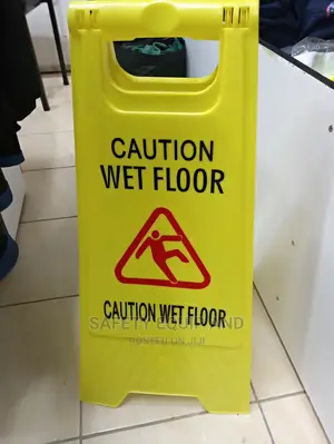 Wet Floor Caution-Barrier Boards