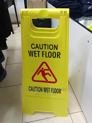 Caution Wet Floor Available