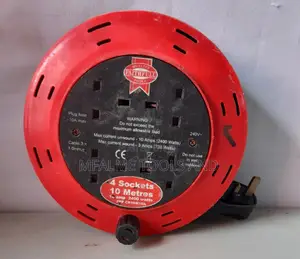 Extension Reel Cable - 10 Metres, Geunine 240v - Ex-Uk