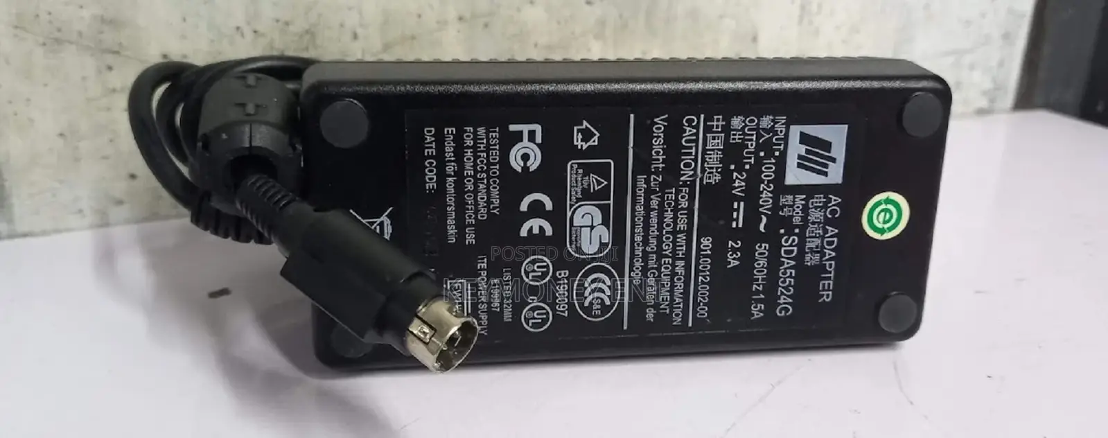 Thermal Printer Power Adapter 24v
