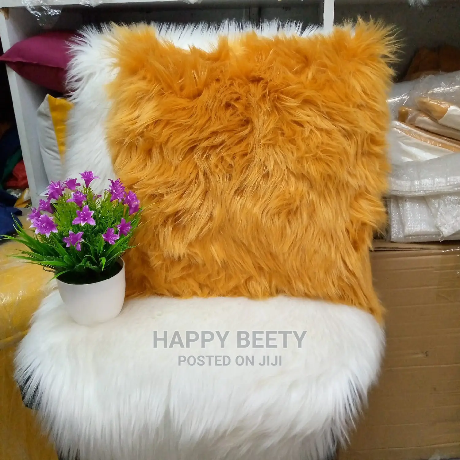 #Faux Fur Throw Pillows