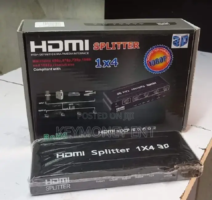 Full 1080P 1 BY 4 HDMI Splitter