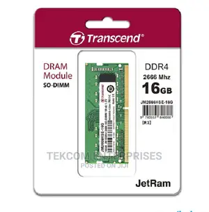 Transcend Laptop RAM DDR4 16GB 2666
