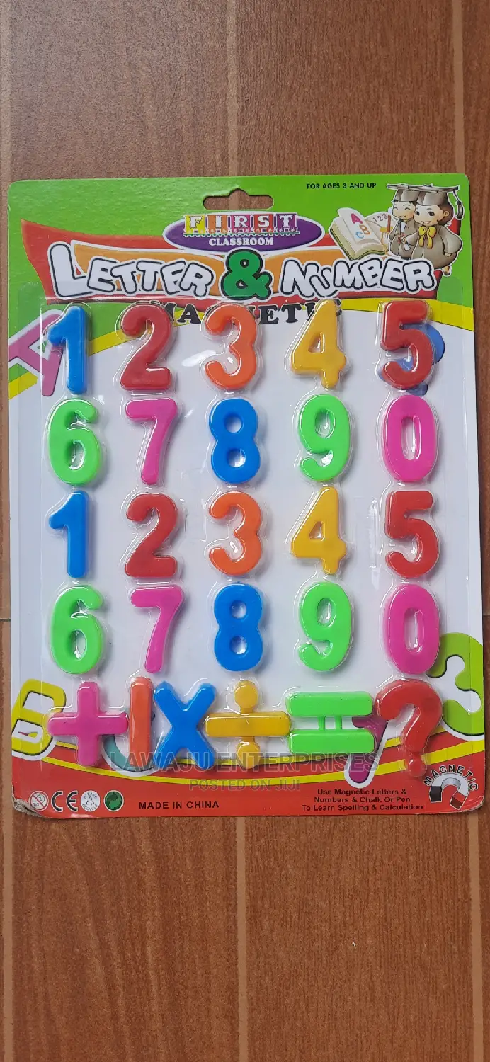 Kids Magnetic Numbers