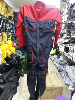 Cargo Working-Overalls on Sale (Navy Blue With Side Pockets)