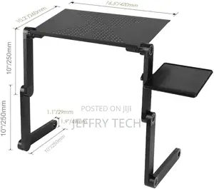 Home Portable Aluminium Desktop Adjustable Laptop Stand For