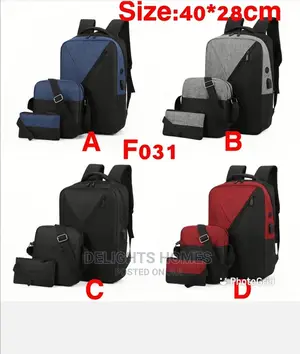 3-In-1 Antitheft Backpacks*