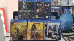 Mk , Spiderman, Ufc 4, COD