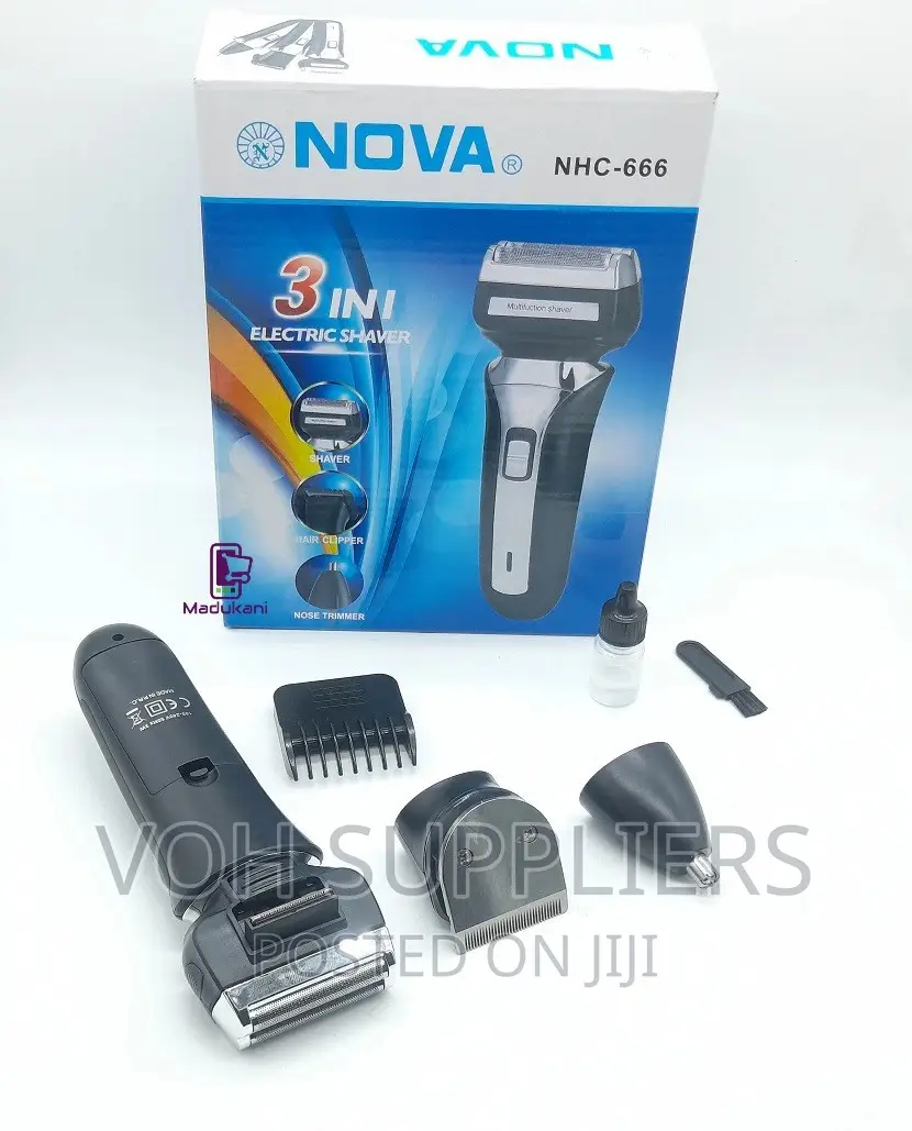 Nova 3 In 1 Shaver, Smoother, Nose Trimmer
