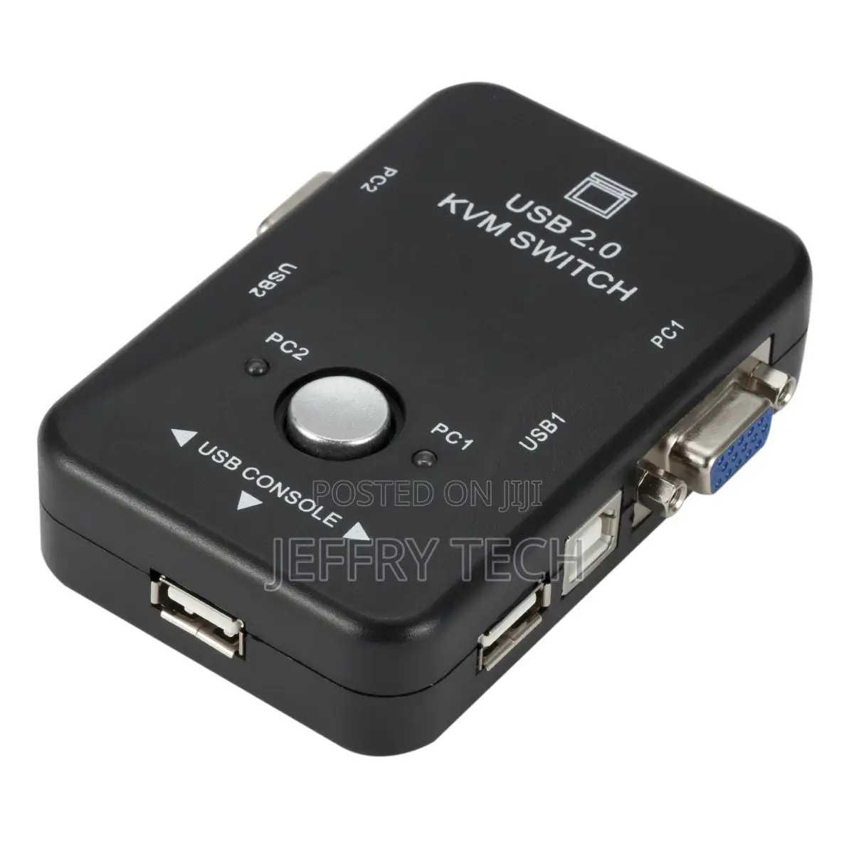 2 Port VGA USB KVM Switch Splitter Auto Controller Keyboard