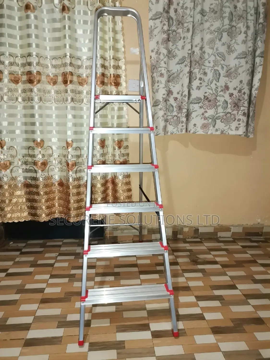6 Step Aluminum Step Ladder 6 Steps