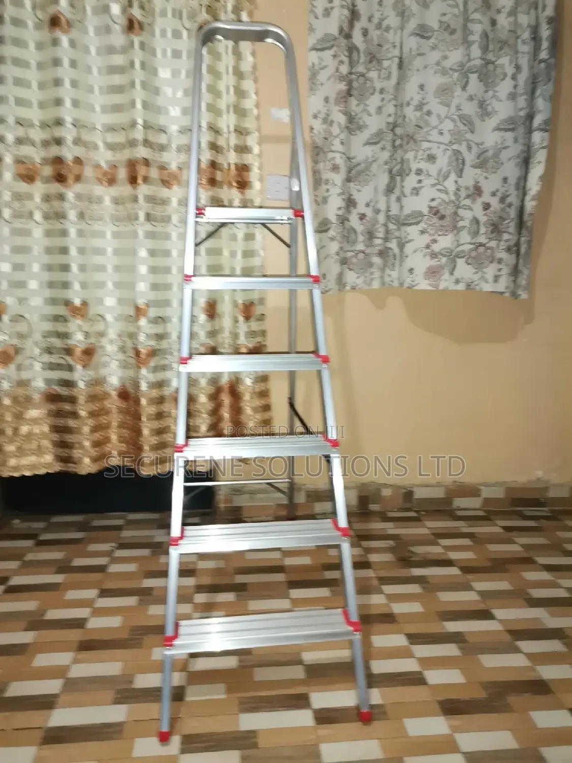 6 Step Aluminum Step Ladder 6 Steps