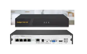 CCTV Poe Nvr 4 Channel, Supports 2mp, 3mp, 5mp Cameras